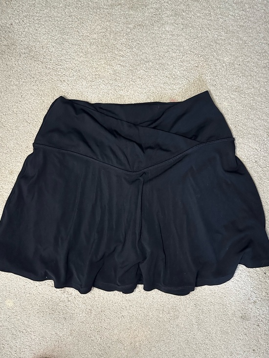 aerie Pants - aerie Black Skort Shorts